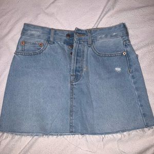 Bershka Denim Skirt - size 2
